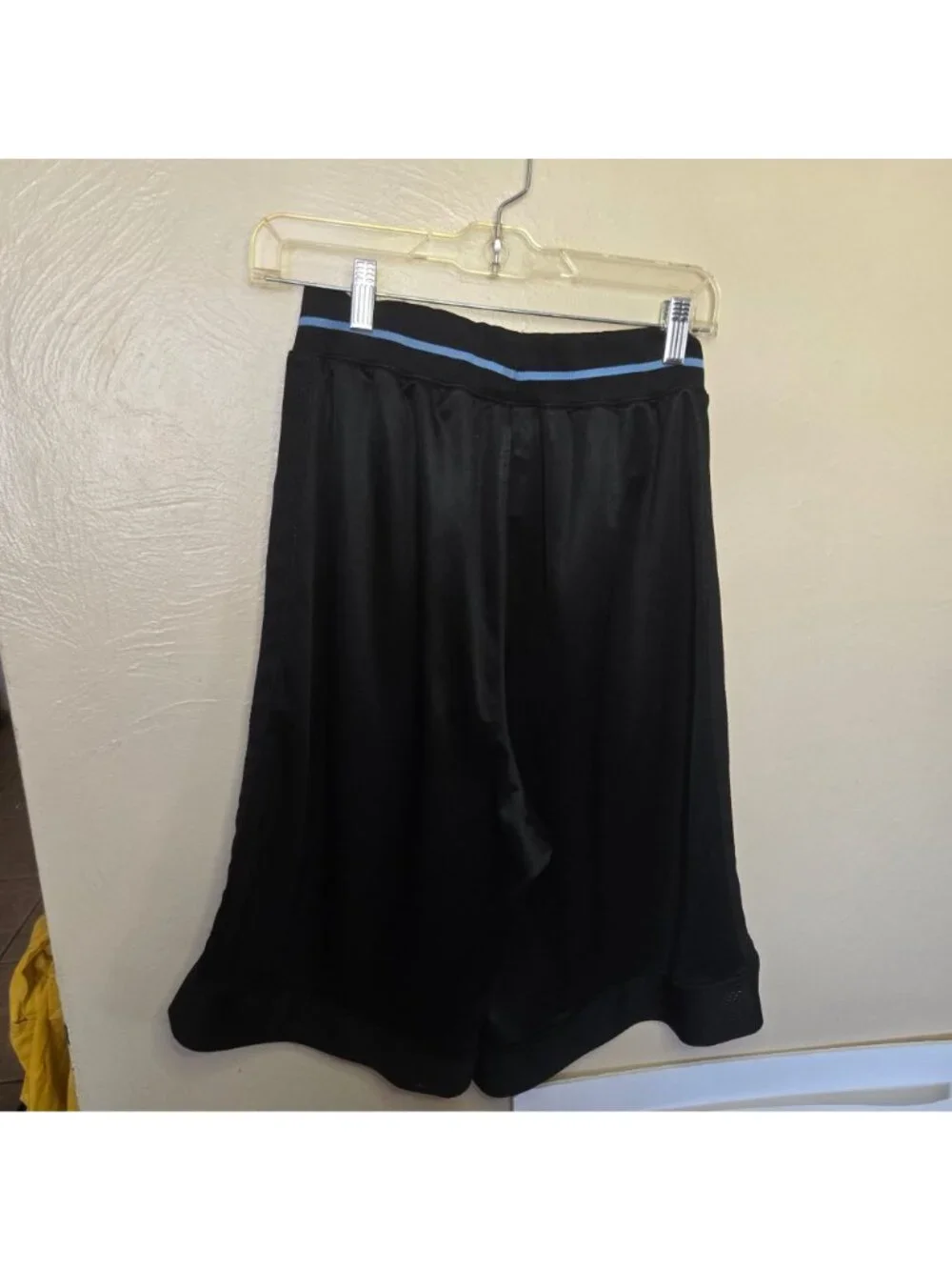 Vintage Jordan Anniversary 85-05 Black With UNC Blue Accents Basketball Shorts